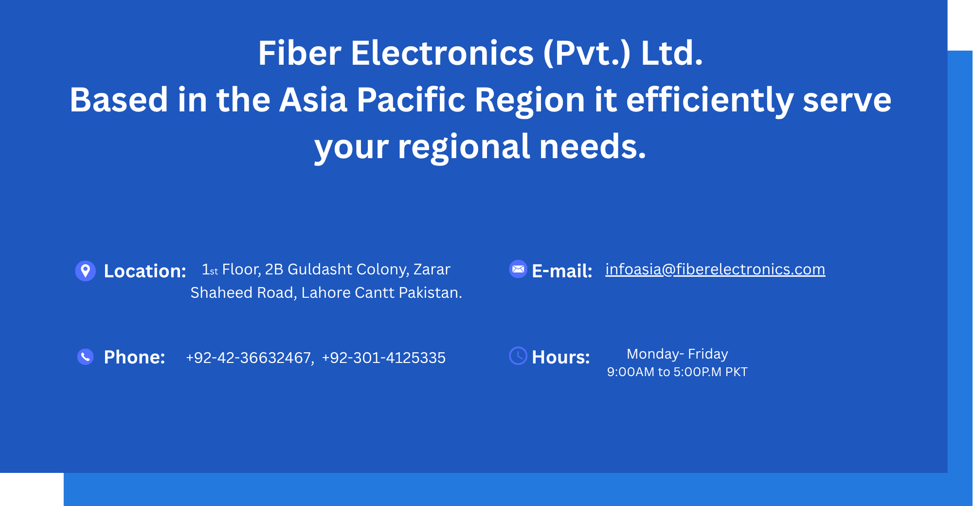 Asian branch contact