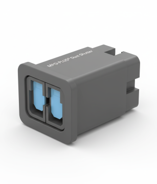MPO-PLUS® Dust Shutter Adapter- FiberElectronics